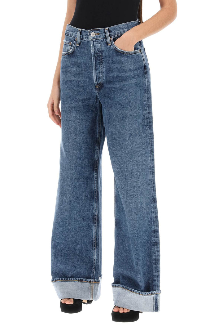 Jeans A Gamba Ampia Dame - Agolde - Donna