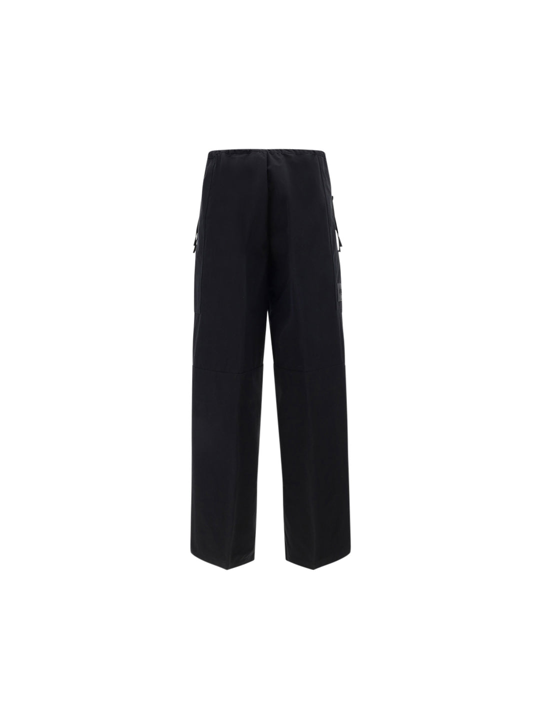Pantalone in cotone compatto nero