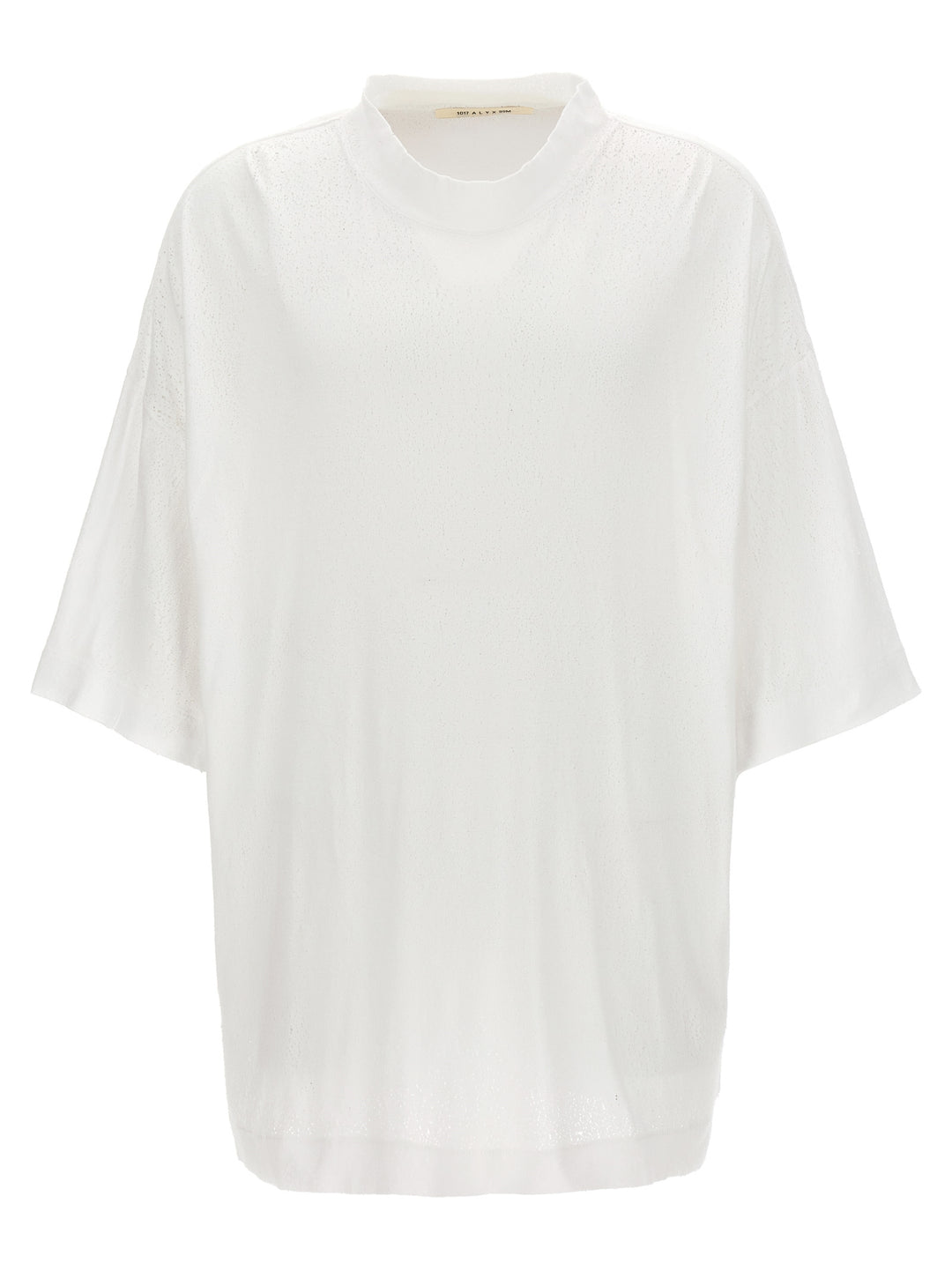 Distressed T Shirt Bianco