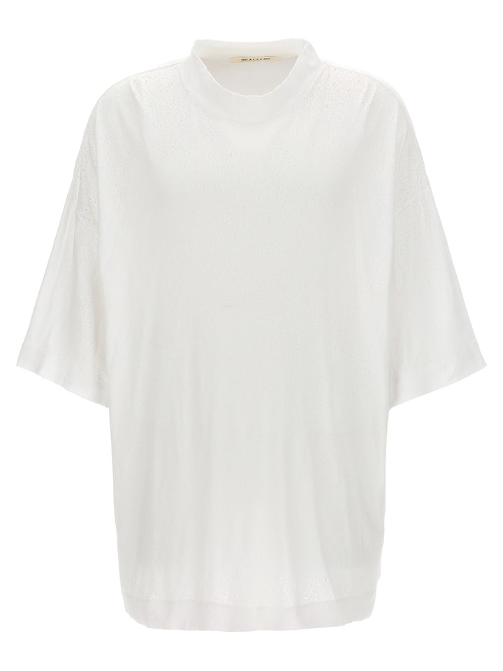 Distressed T Shirt Bianco