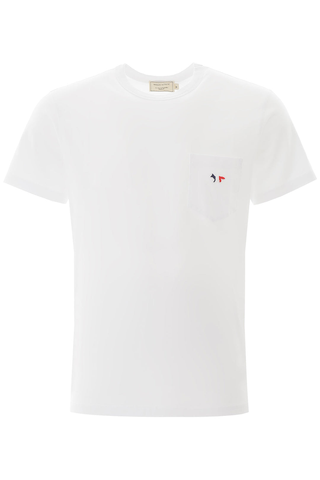 T Shirt Taschino Volpe Tricolore - Maison Kitsune - Uomo