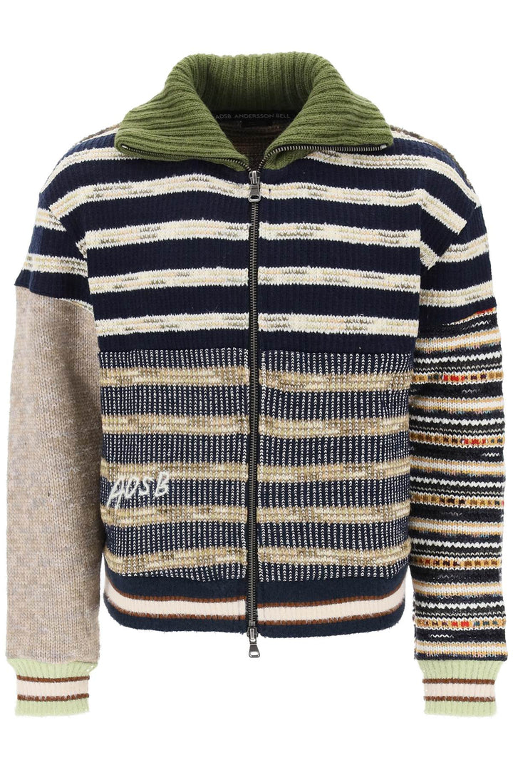 Cardigan Patchwork 'Blifden' - Andersson Bell - Uomo