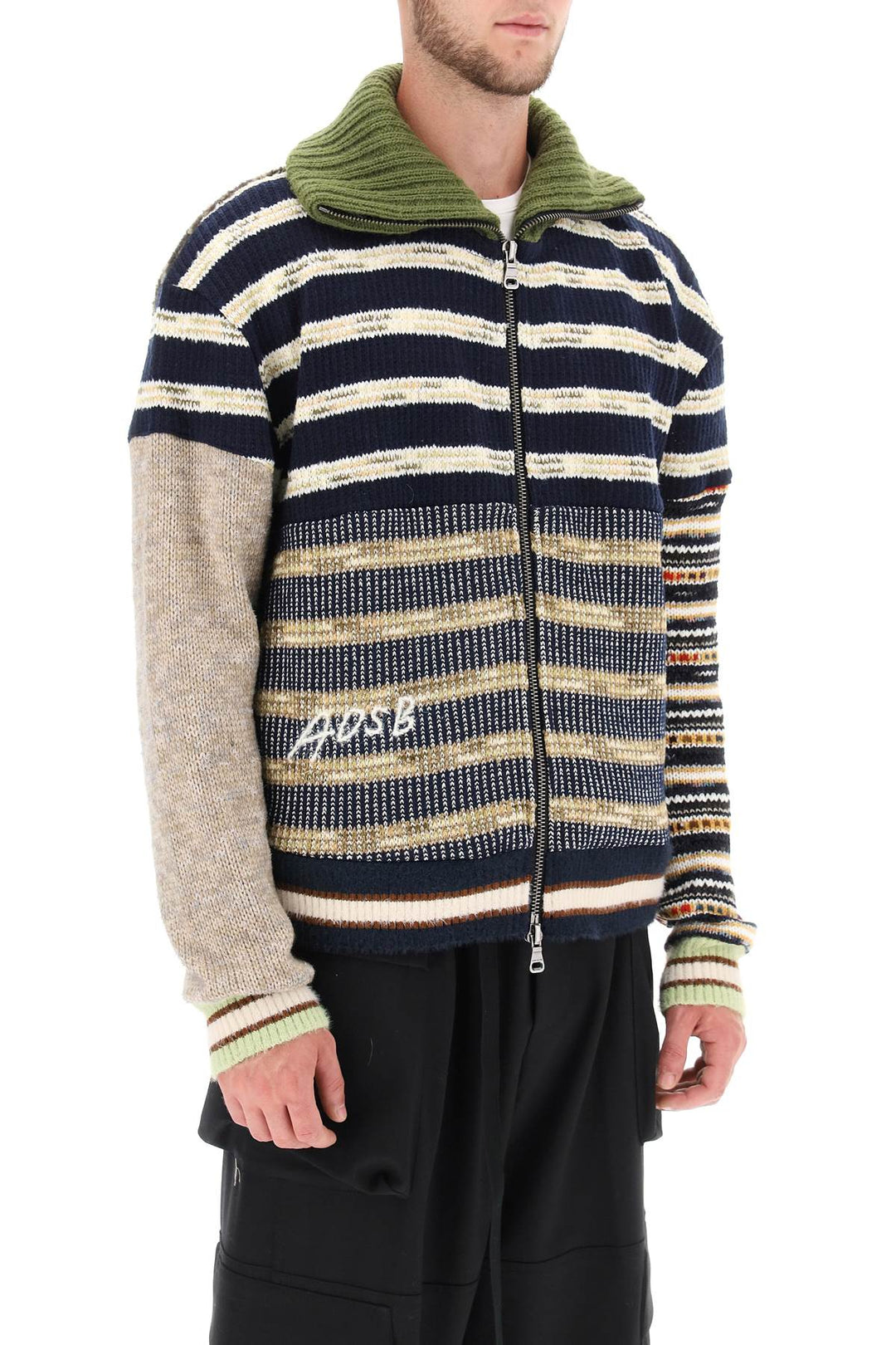 Cardigan Patchwork 'Blifden' - Andersson Bell - Uomo