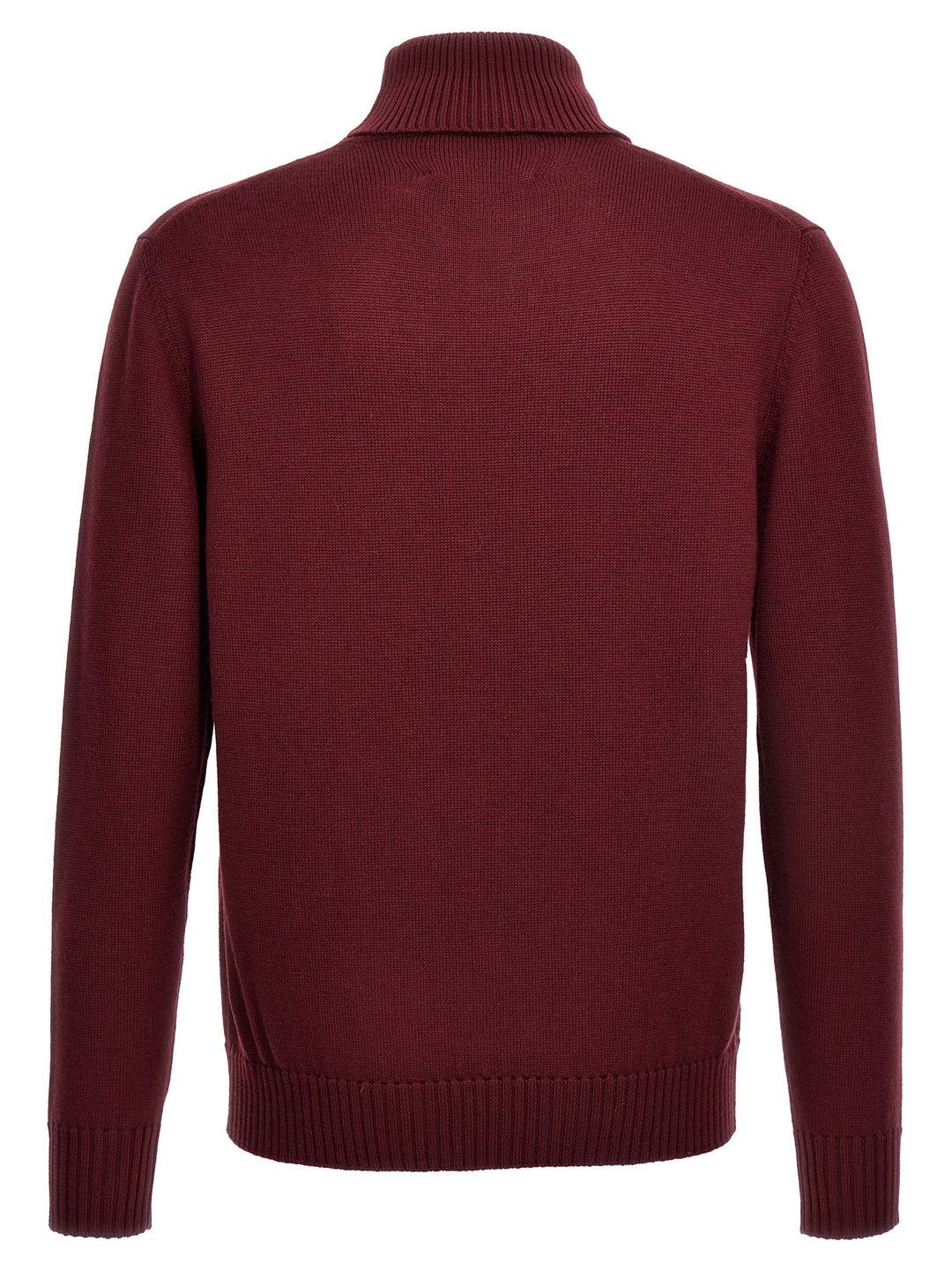 Wool Turtleneck Sweater Maglioni Bordeaux
