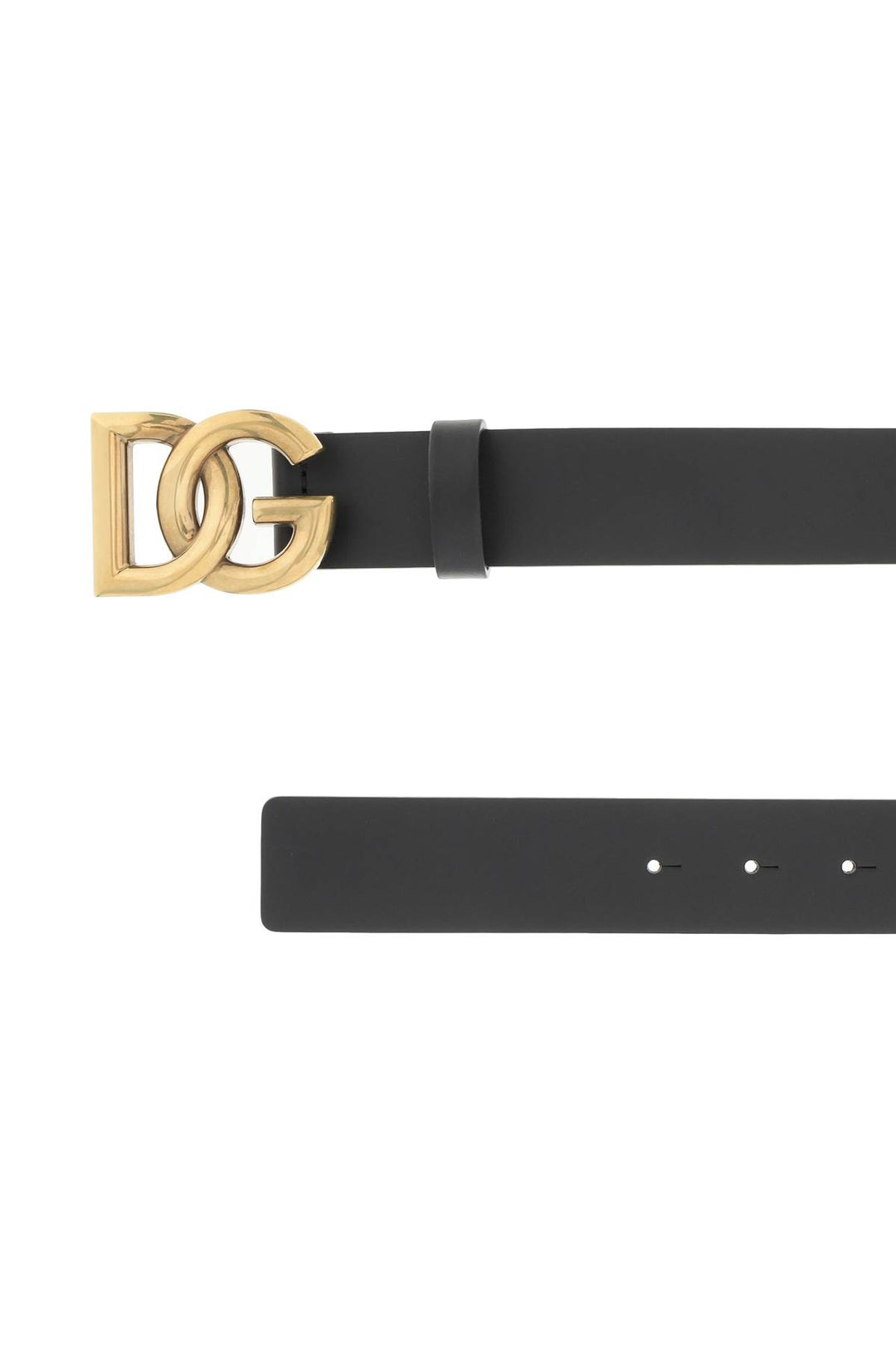 Cintura Con Logo Dg Incrociato - Dolce & Gabbana - Uomo