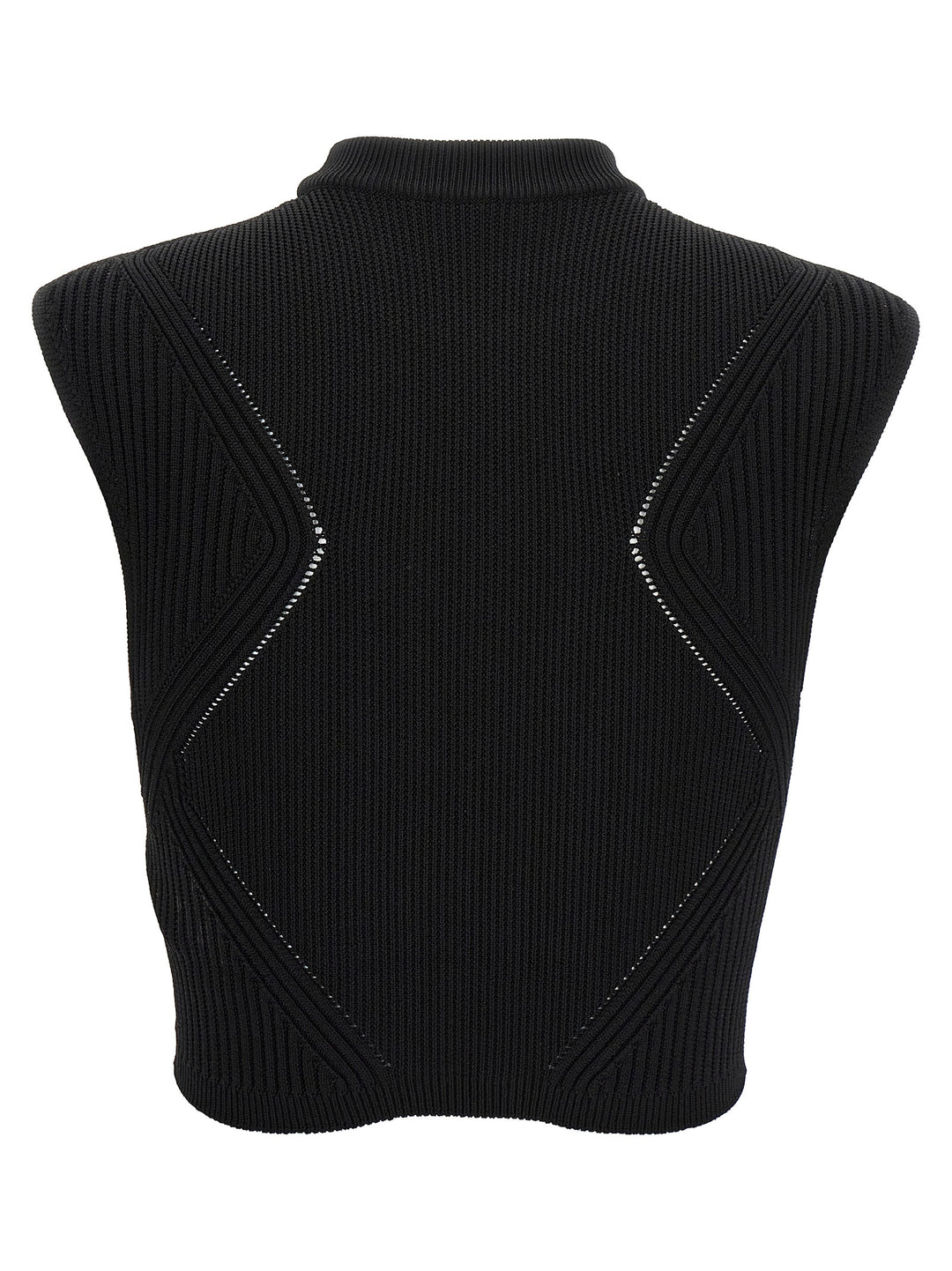 Knitted Top Top Nero