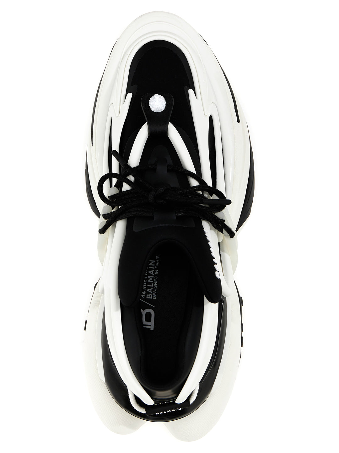 Balmain Unicorn Sneakers - Bianco/Nero | 8a41029e95249e8fd385dc6ef825c1d8446a4612