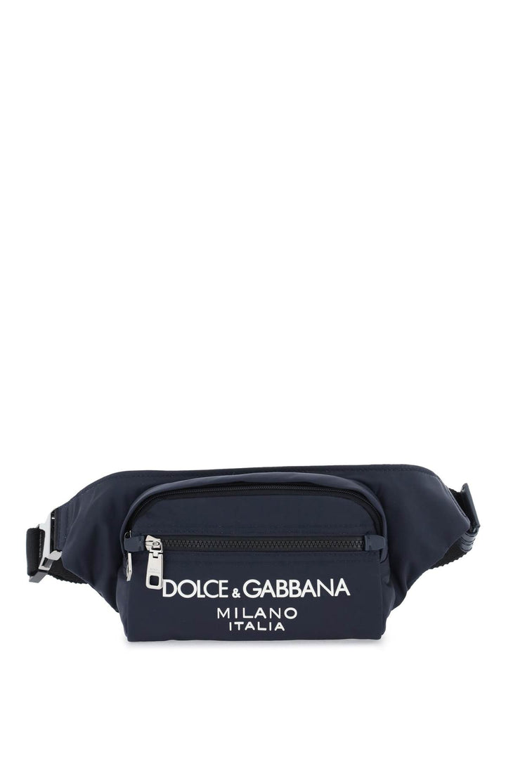 Marsupio In Nylon Con Logo - Dolce & Gabbana - Uomo