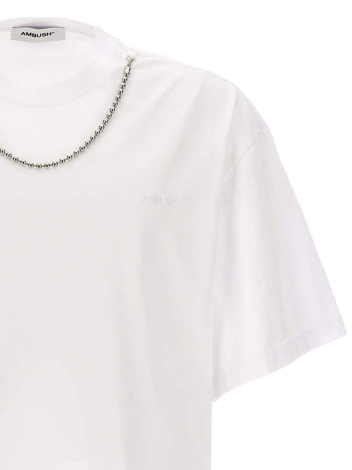 Ballchain T Shirt Bianco