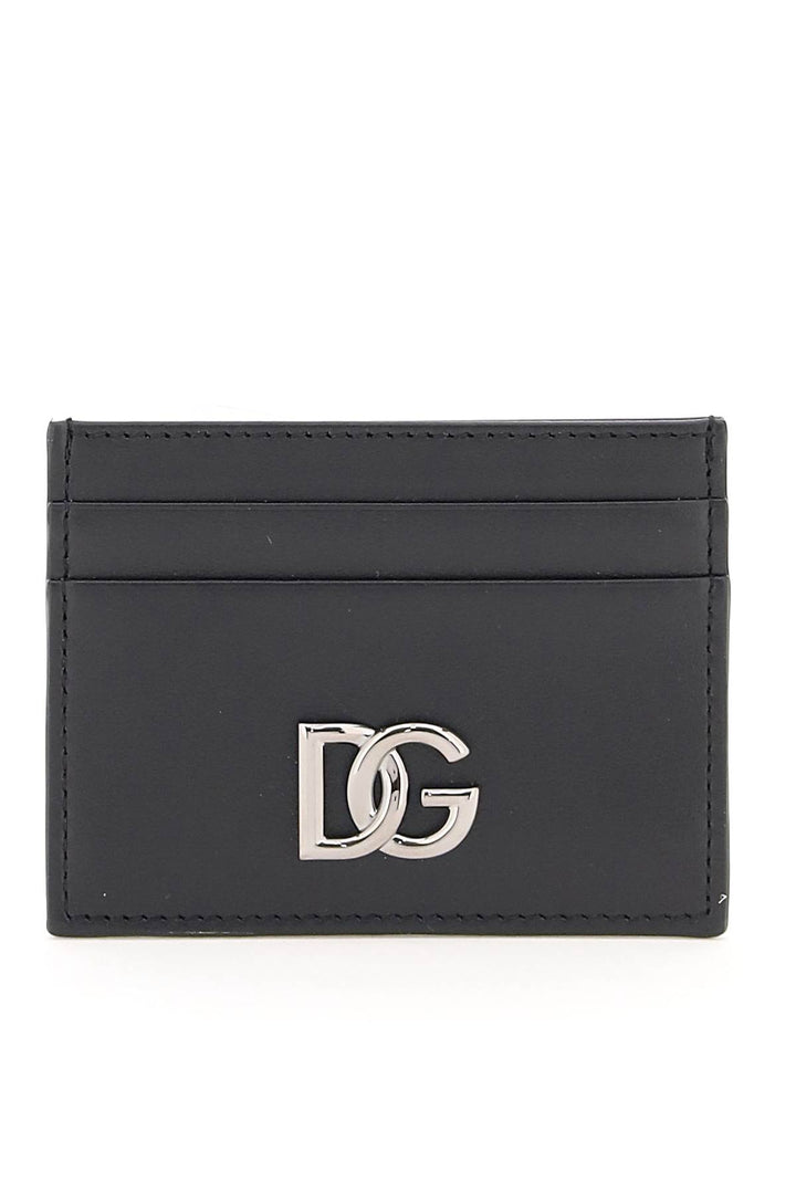 Porta Carte Con Applicazione Dg - Dolce & Gabbana - Uomo