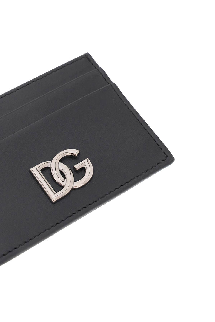 Porta Carte Con Applicazione Dg - Dolce & Gabbana - Uomo