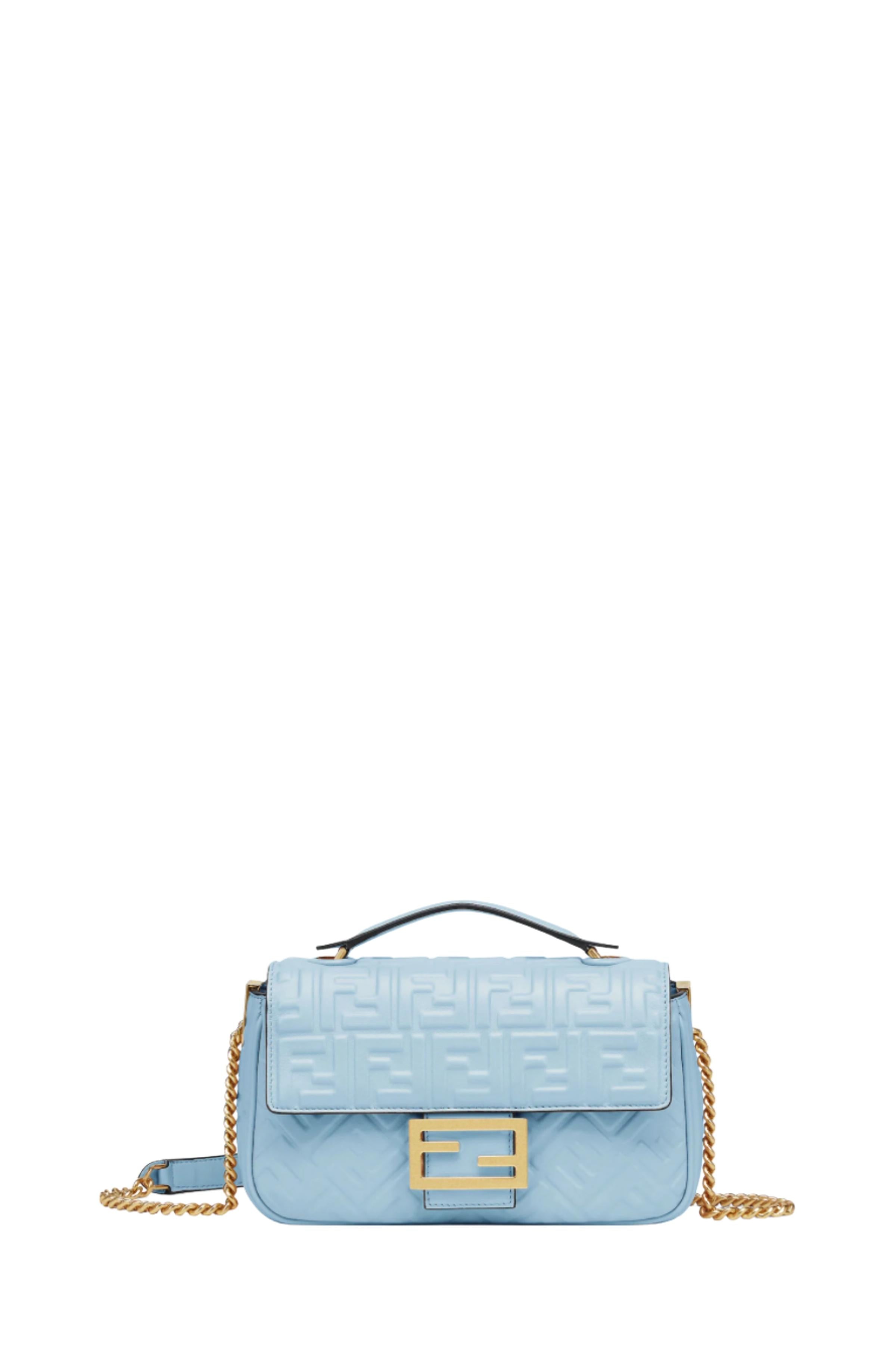 Borsa fendi azzurra discount