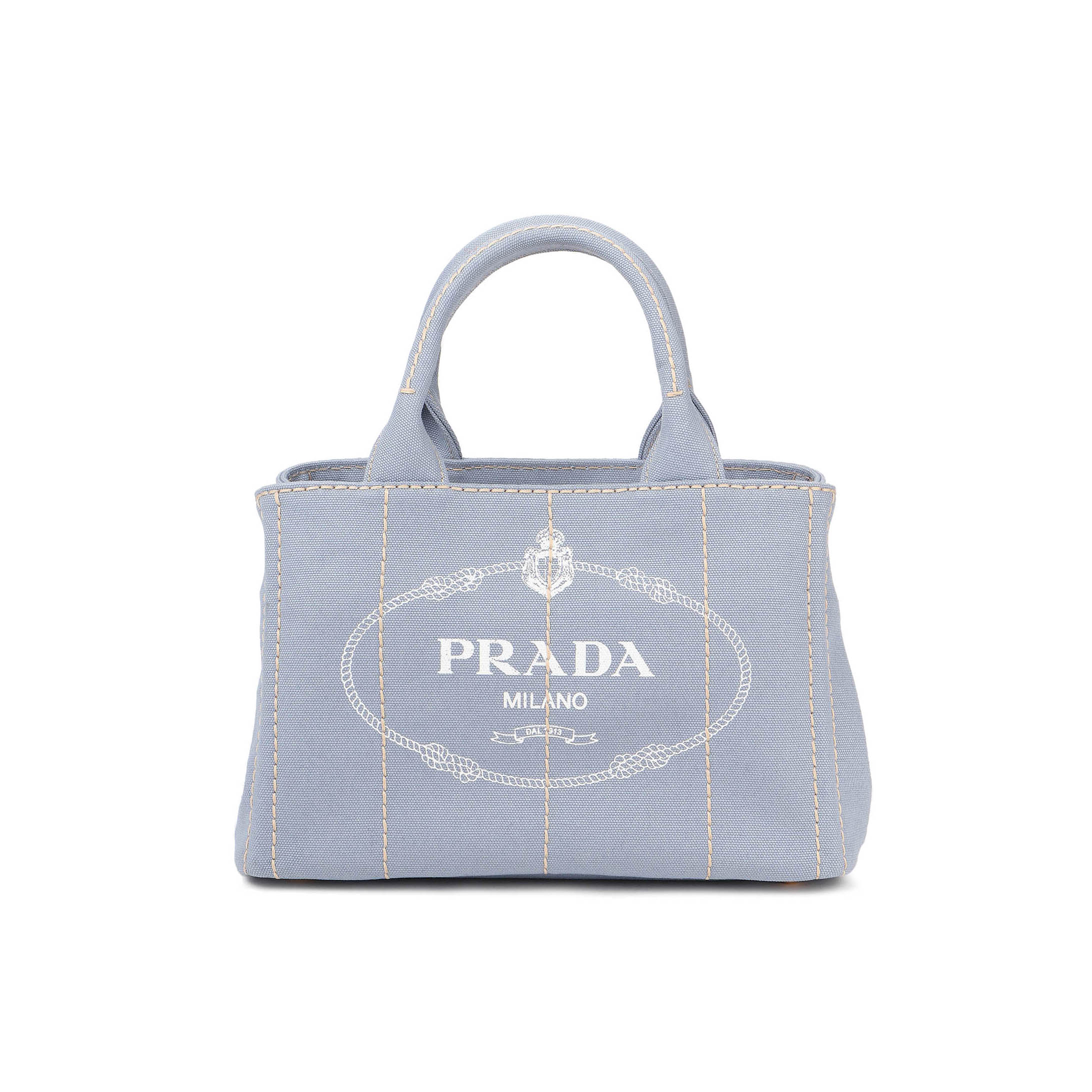 Prada borsa azzurra on sale