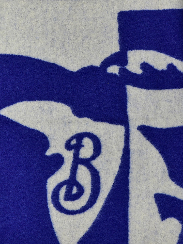 Logo Blanket Bedroom Linen And Nightwear Multicolor