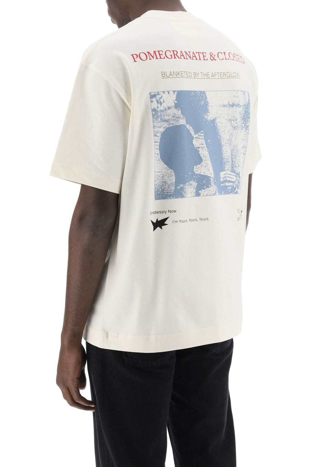 T Shirt Con Stampa Grafica - Closed - Uomo