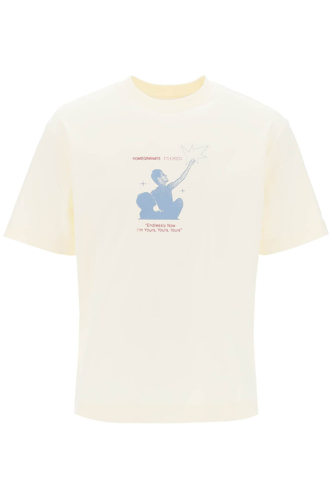 T Shirt Con Stampa Grafica - Closed - Uomo