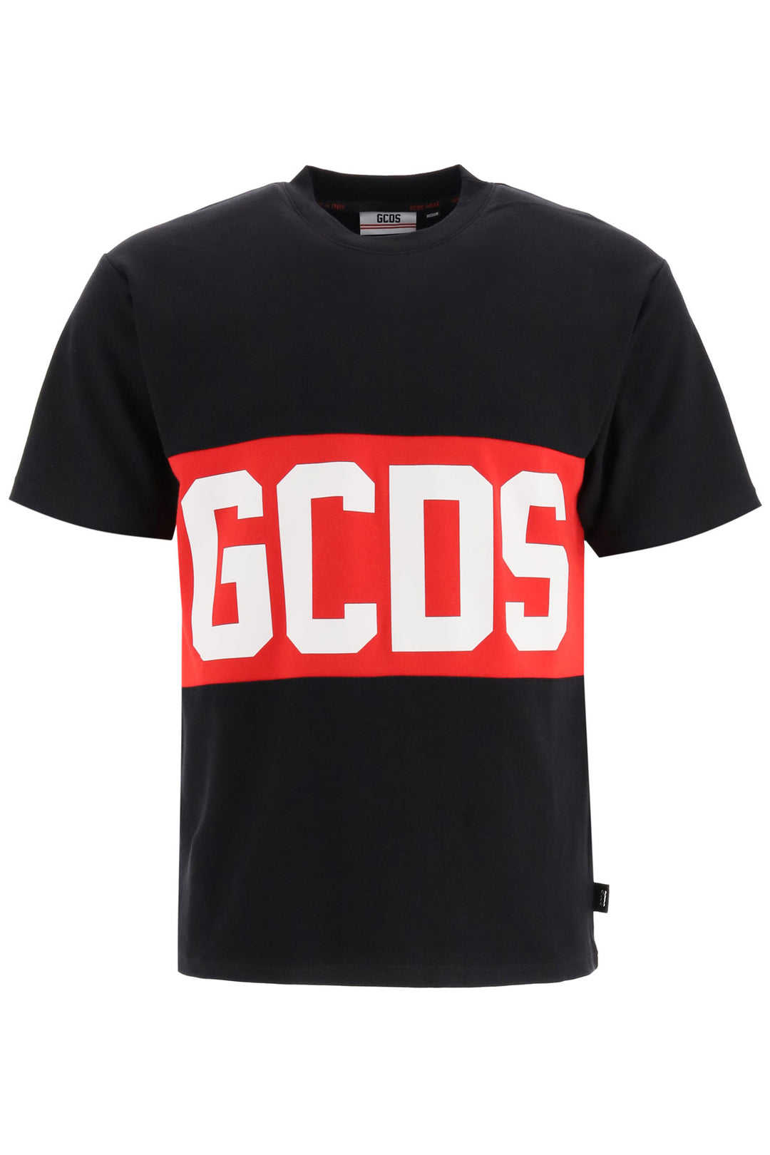 T Shirt Con Banda Logo - GCDS - Uomo