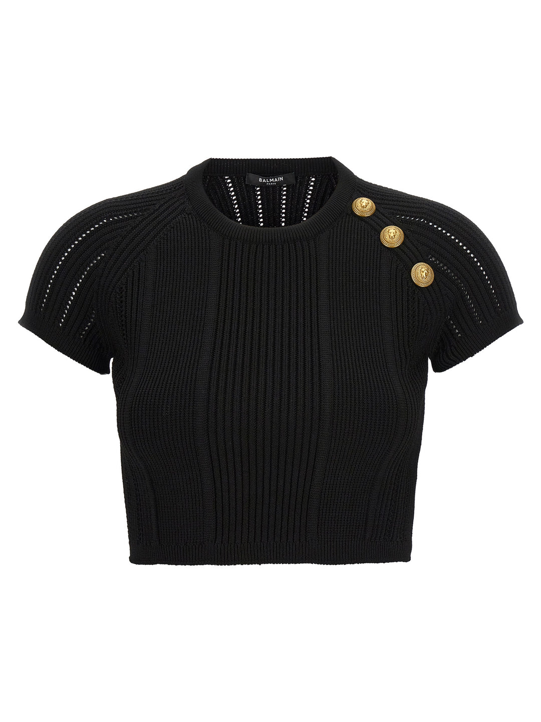 Logo Buttons Cropped Top Top Nero