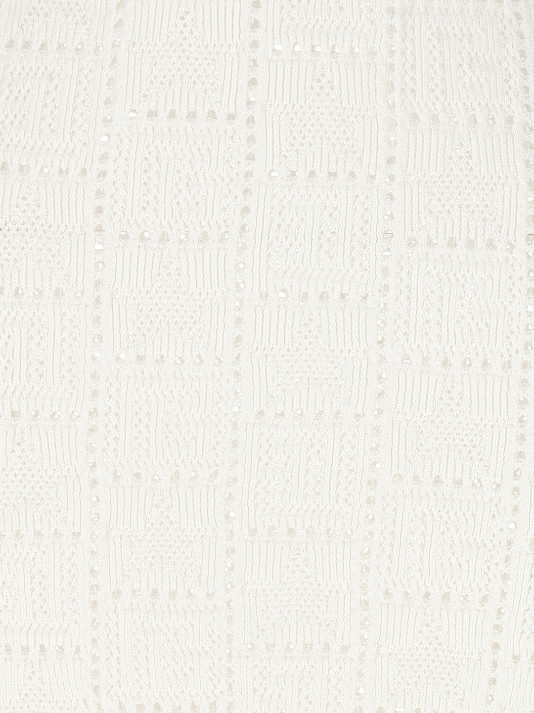 Monogrammed Knit Dress Abiti Bianco
