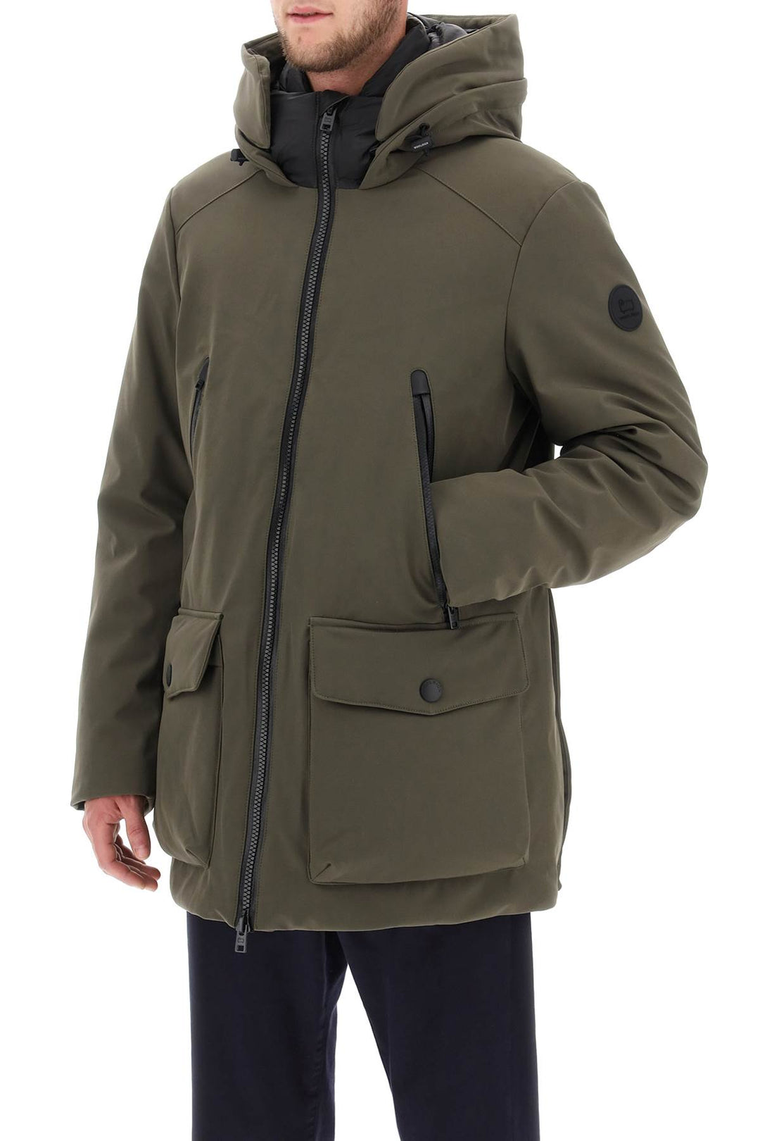 Parka In Soft Shell - Woolrich - Uomo