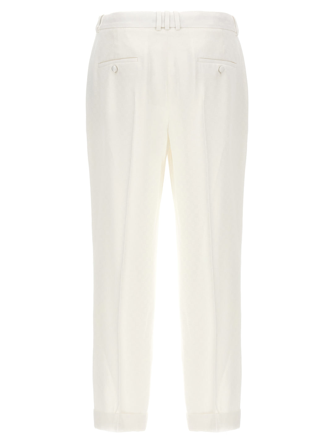 Monogramma Pantaloni Bianco
