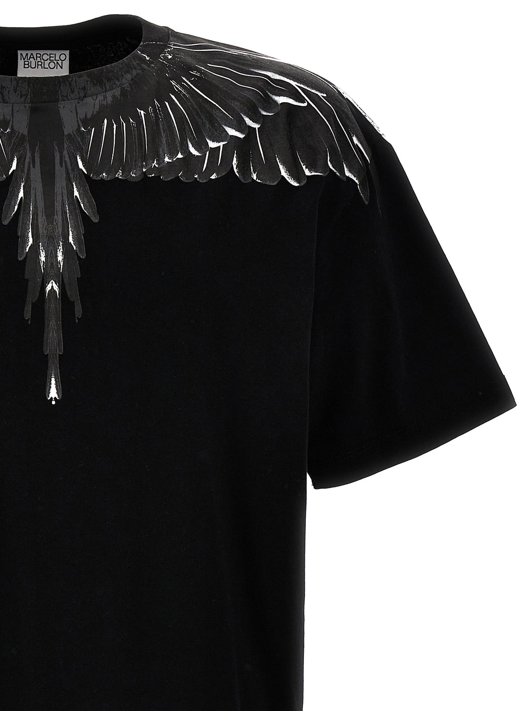 Icon Wings T Shirt Nero