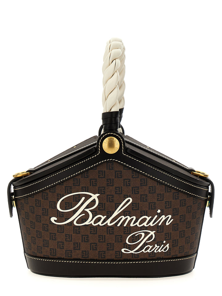 Monogram Bucket Handbag Borse A Mano Marrone