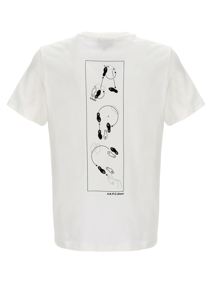 Madison T Shirt Bianco/Nero