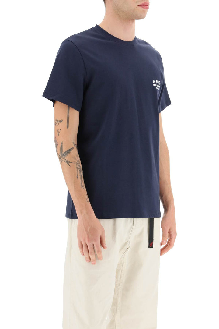 T Shirt Con Ricamo Logo - A.P.C. - Uomo