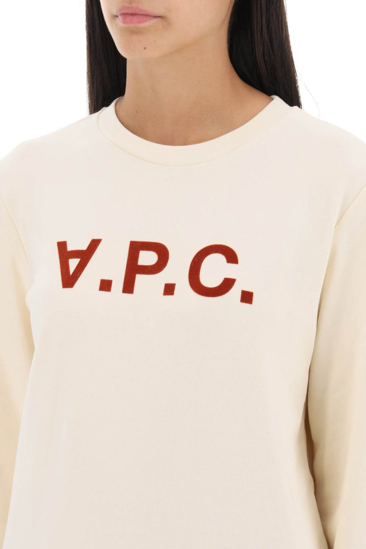 Felpa Logo V.P.C Flock - A.P.C. - Donna