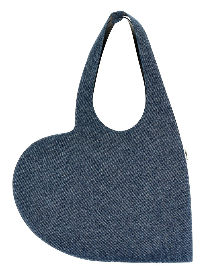 Mini Heart Tote Bag Borse A Spalla Blu