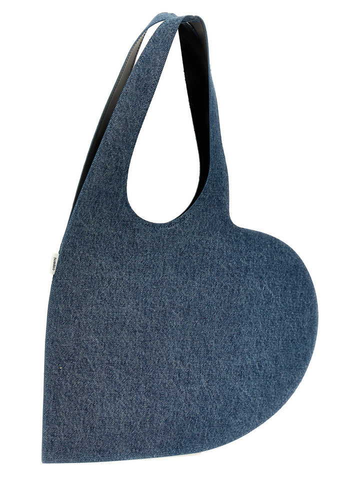 Mini Heart Tote Bag Borse A Spalla Blu