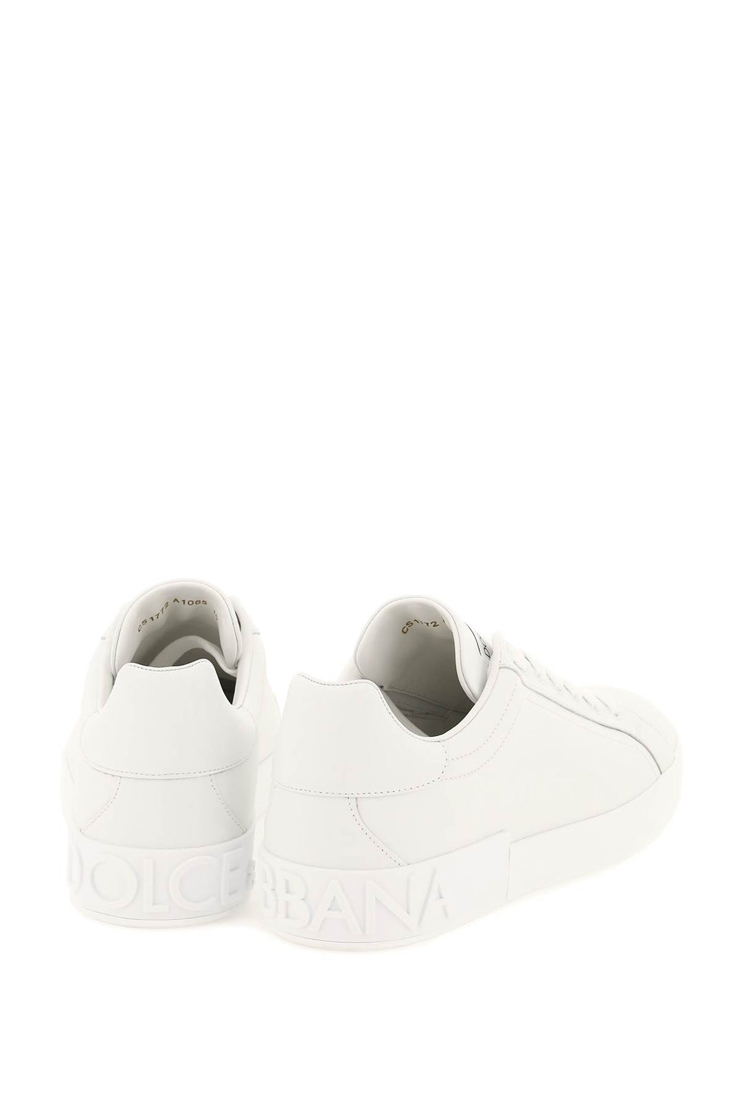 Sneakers In Pelle Portofino - Dolce & Gabbana - Uomo