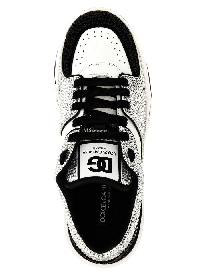 New Roma Sneakers Bianco/Nero