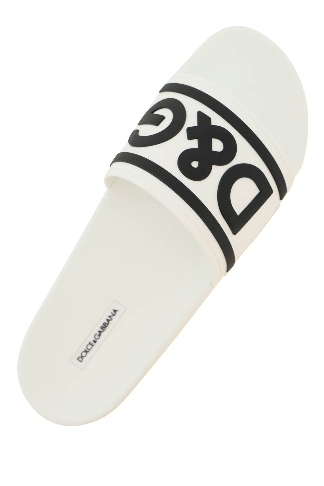 Slides In Gomma Con Logo - Dolce & Gabbana - Uomo