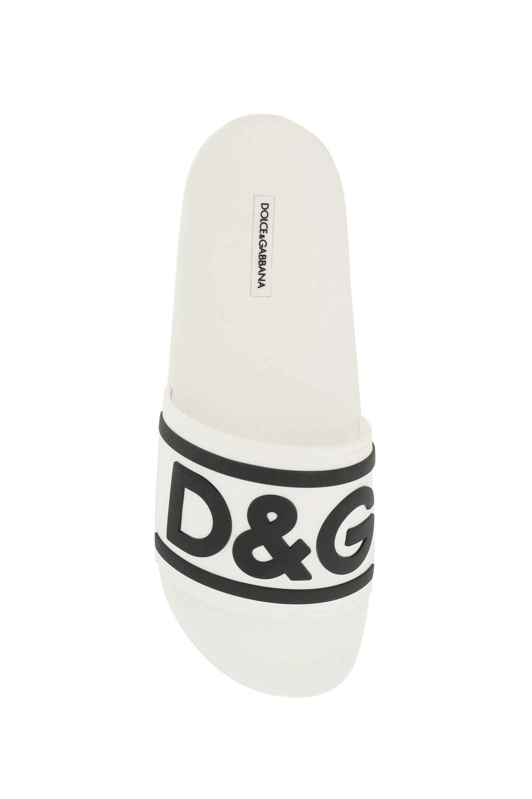 Slides In Gomma Con Logo - Dolce & Gabbana - Uomo