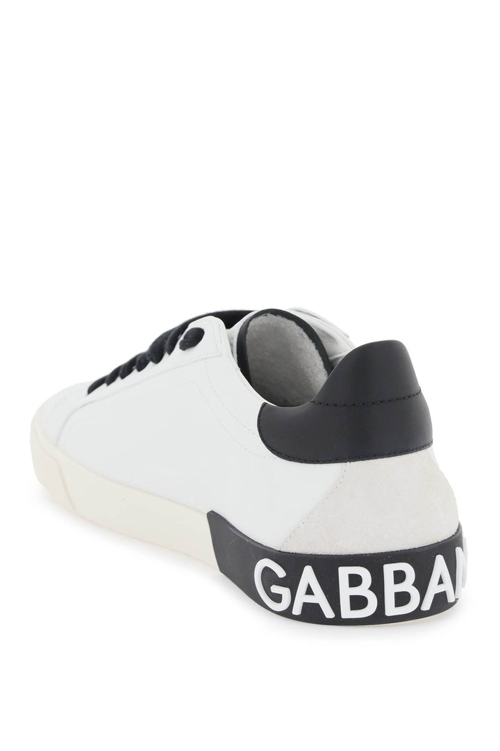 Sneakers Portofino In Nappa - Dolce & Gabbana - Uomo