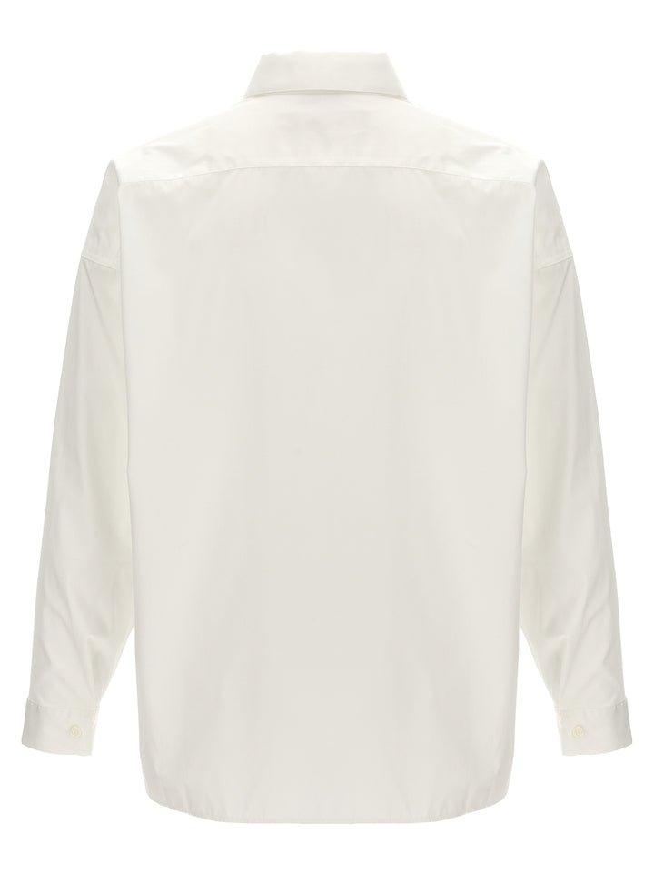 Logo Print Shirt Camicie Bianco