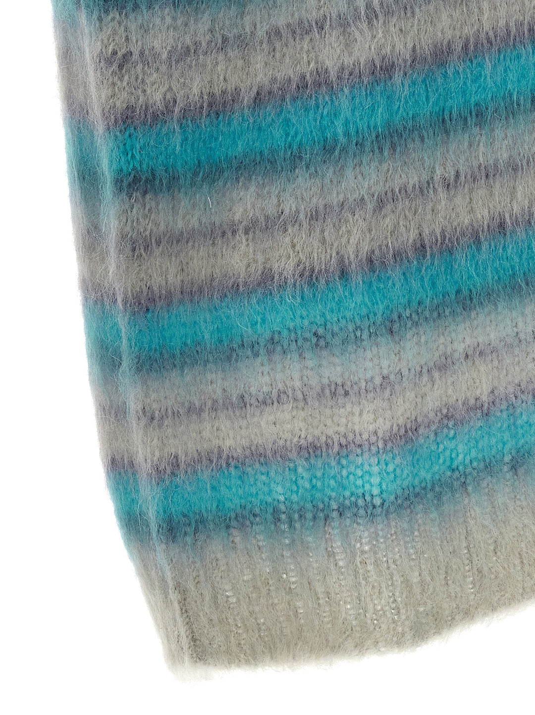 Brushed Stripes Fuzzy Wuzzy Gilet Multicolor