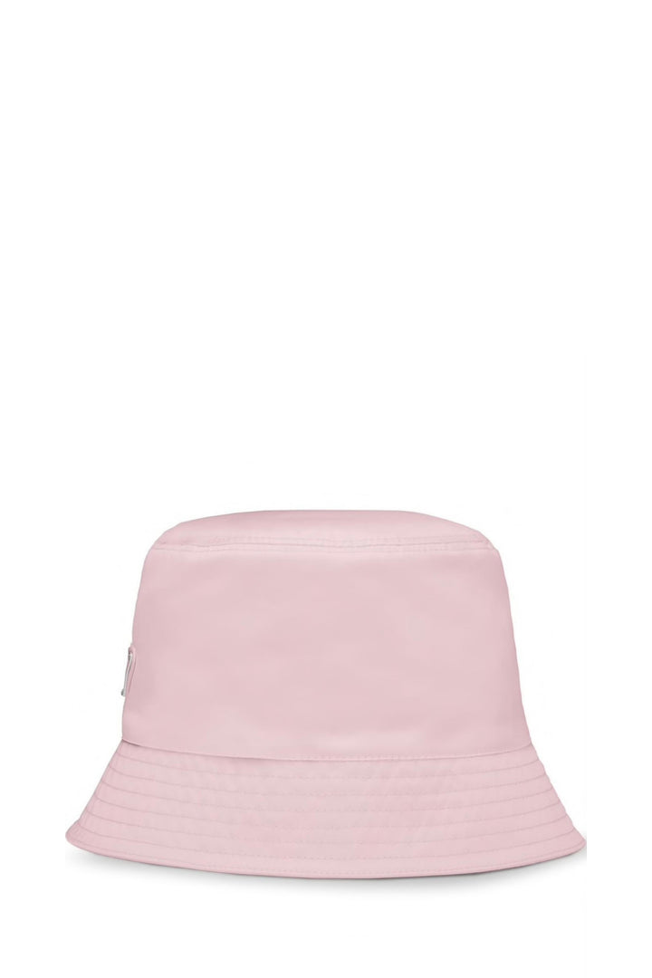 Cappello Bucket in nylon rosa chiaro