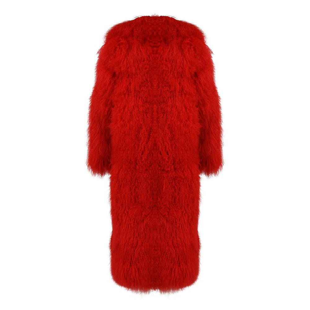 Cappotto Rouselin Rosso in Mongolia