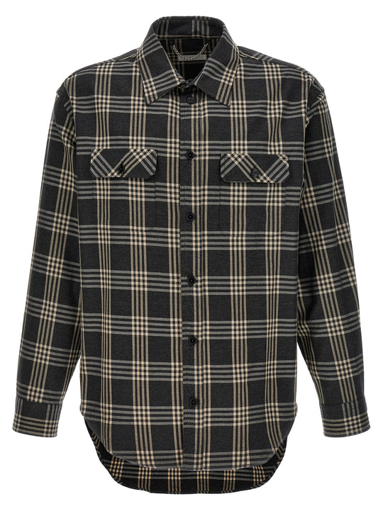 Logo Shirt Camicie Grigio