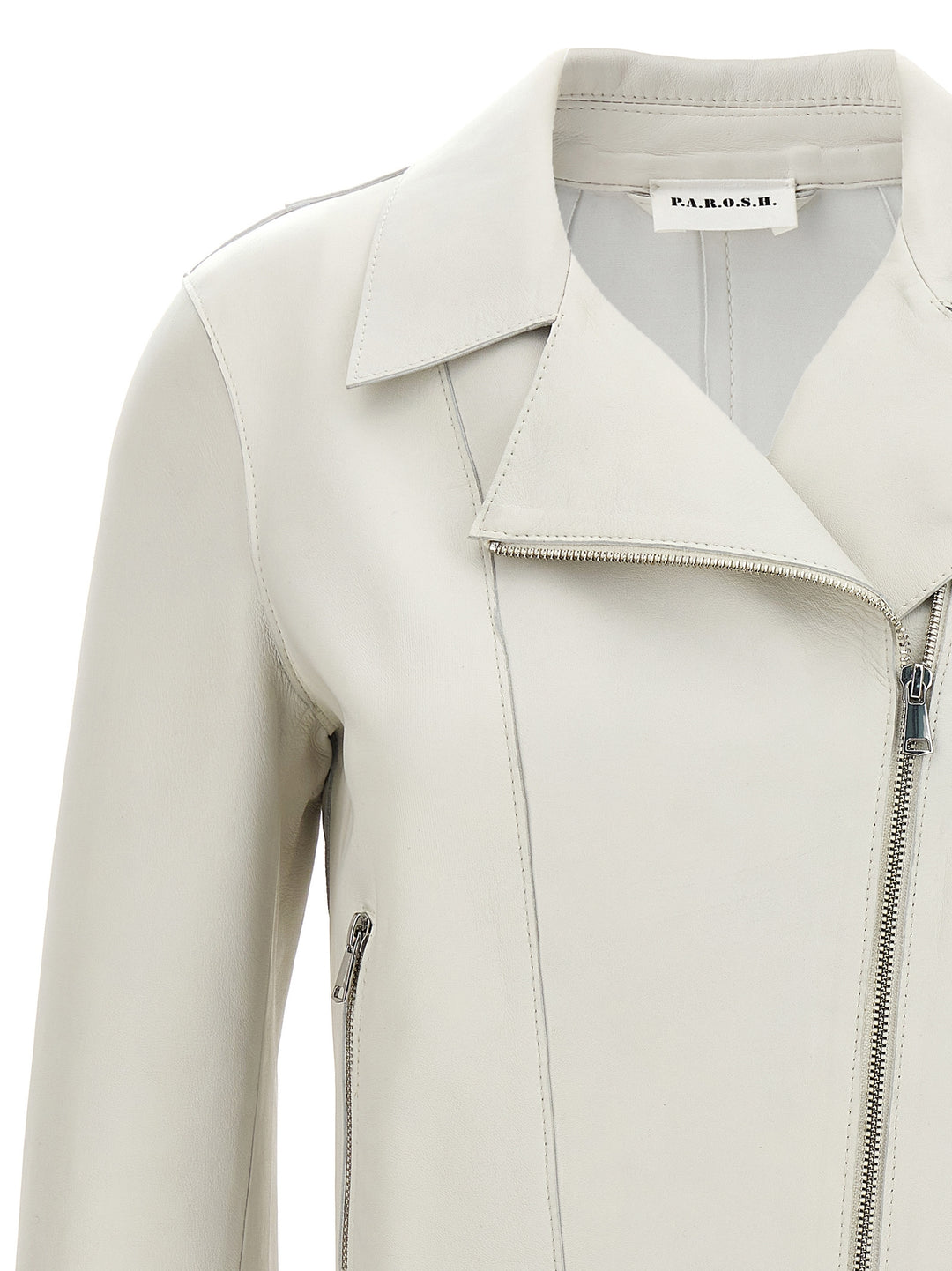 Leather Jacket Giacche Bianco