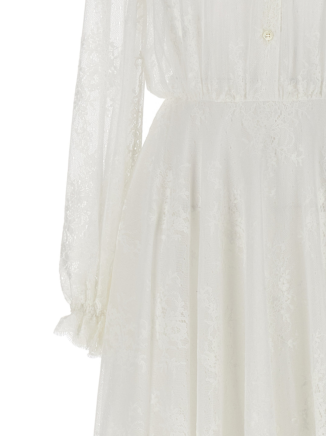 Lace Long Dress Abiti Bianco