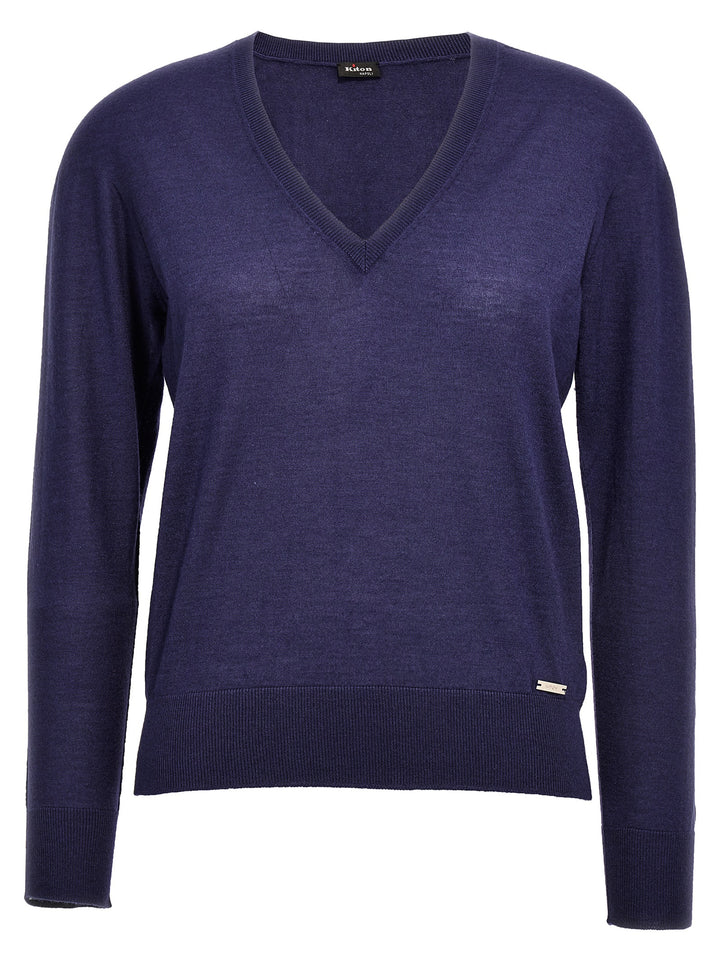 V-Neck Sweater Maglioni Blu
