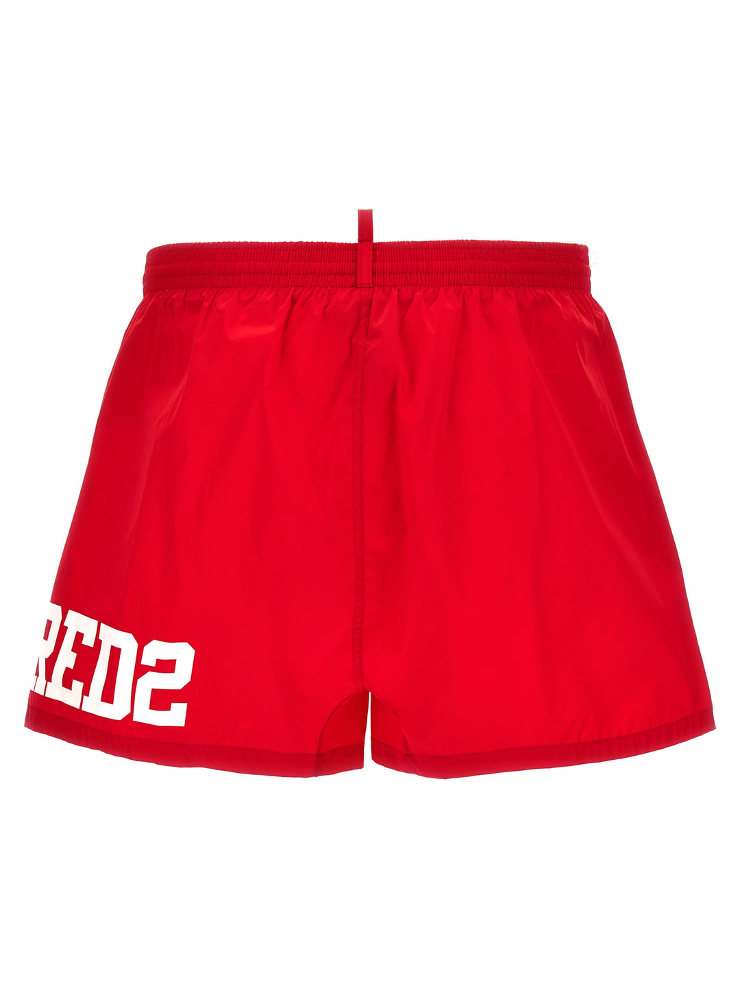 Midi Boxer Shorts Beachwear Rosso
