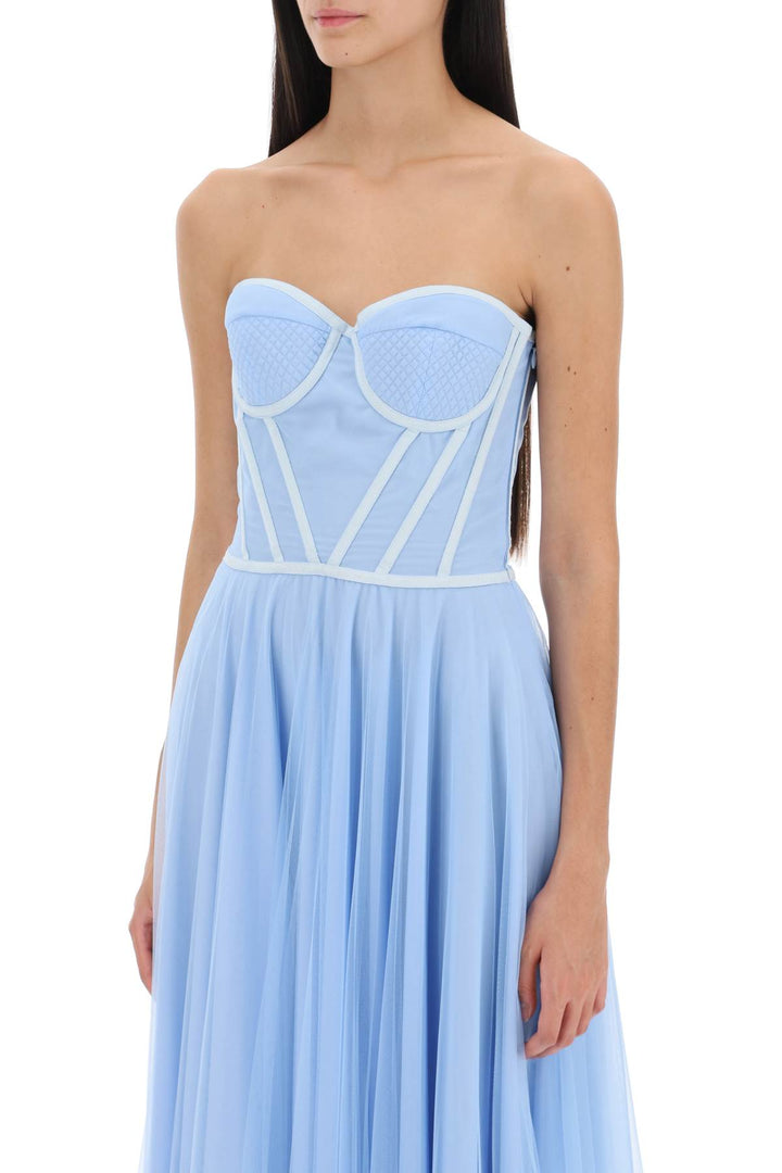 Abito Lungo Bustier In Tulle - 1913 Dresscode - Donna