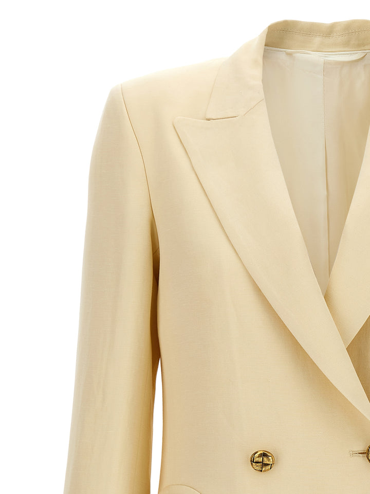 Savannah Butter Everyday Blazer And Suits Bianco