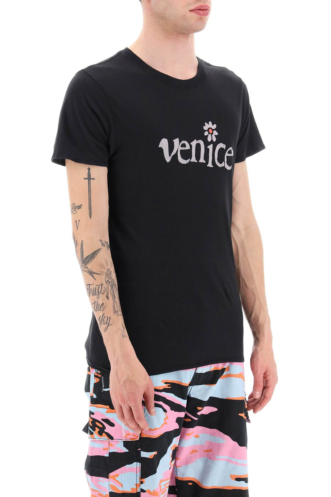 T Shirt Stampa Venice - Erl - Uomo