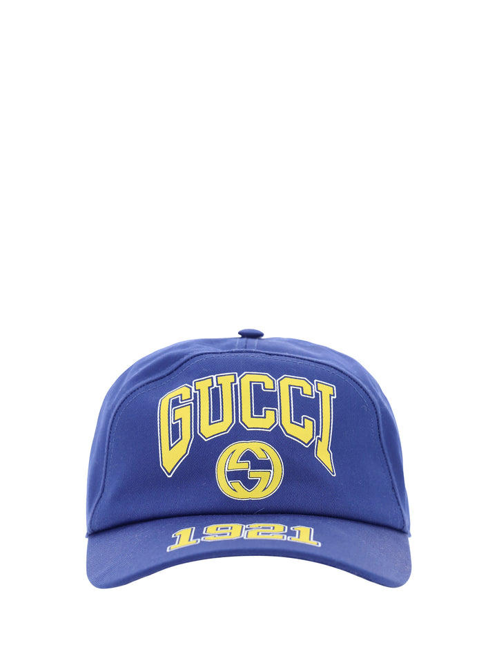 Gucci print cotton baseball hat